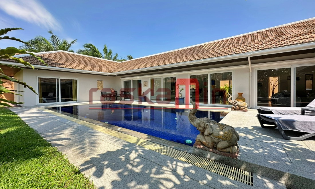 รูป KT0305🏊Pool Villa🌴Sedona Villas1 ที่ดิน 960ตรม 3ห้องนอน 1แม่บ้าน ใกล้ทางหลวง36, อ่างเก็บน้ำมาบประชัน - รูปที่ 2/17