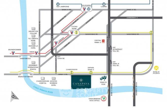 รูป คอนโด 2-ห้องนอน ที่ คณาพญา เรสซิเดนซ์ พระราม 3 ใกล้ พระราม 3 (ID 2742040) - รูปที่ 9/9