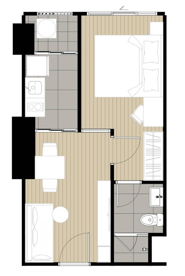 รูป 💥SL-10394💥ขายคอนโด ห้องสวย ราคาดี ไอดีโอ รามคำแหง - ลำสาลี สเตชั่น👉แอดไลน์ @rangrak  - รูปที่ 9/18