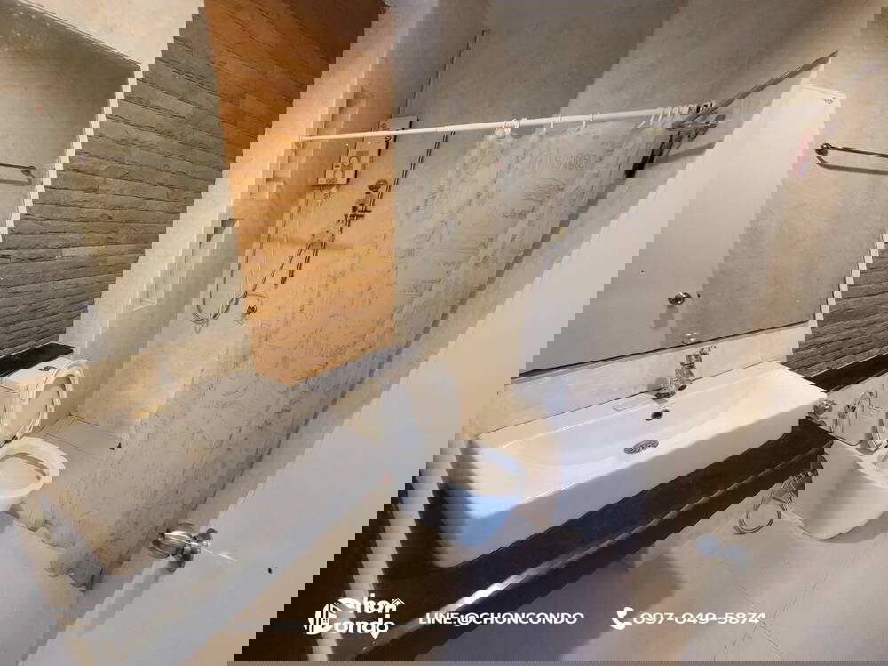 รูป The Room2 Condo บางแสน ชลบุรี ชั้น4 ใกล้ตลาดปาร์คอิน -----------------Tel/Line 097-049-5874 (FB:@Bangsaen4rent) - รูปที่ 11/14