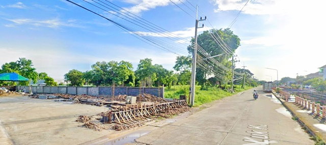 รูป รถไฟฟ้า BTSคูคต 500ม.ที่ดินถมแล้วให้เช่า ใกล้คลองสอง เหมาะลงทุน โกดัง โลจิสติกส์ ขนาด 5 ไร่ ลำลูกกา21-27 - รูปที่ 7/8