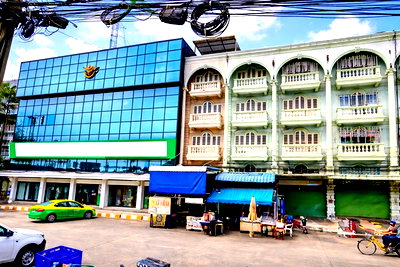 เช่าอาคารพาณิชย์ ม.สยาม : ใกล้Big C บางบอน 2.5 กม. 18 ตร.ว.320 ตร.ม. ใกล้ตลาดบางบอน 1.2 กม.7-11 ธนาคาร เอกชัย กาญจนา อาคารพาณิชย์ให้เช่า 3นอน 3แอร์ 3 น้ำ