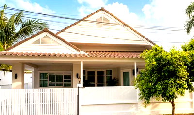 Houses for sale Chonburi : 🔥 New renovated 3 bedrooms single storey detached house, land size 318 sq.m. quick sale at 5.5 MB.🔥 