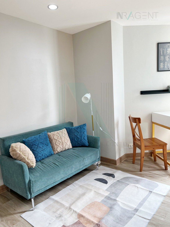 รูป 🎉 ให้เช่าคอนโด ลุมพินี เพลส วอเตอร์คลิฟ อาคาร B ชั้น 10 1 ห้องนอน ขนาด 31 ตรม ใกล้ ห้างสรรพสินค้าเซ็นทรัลพลาซา พระราม 3 - รูปที่ 2/8