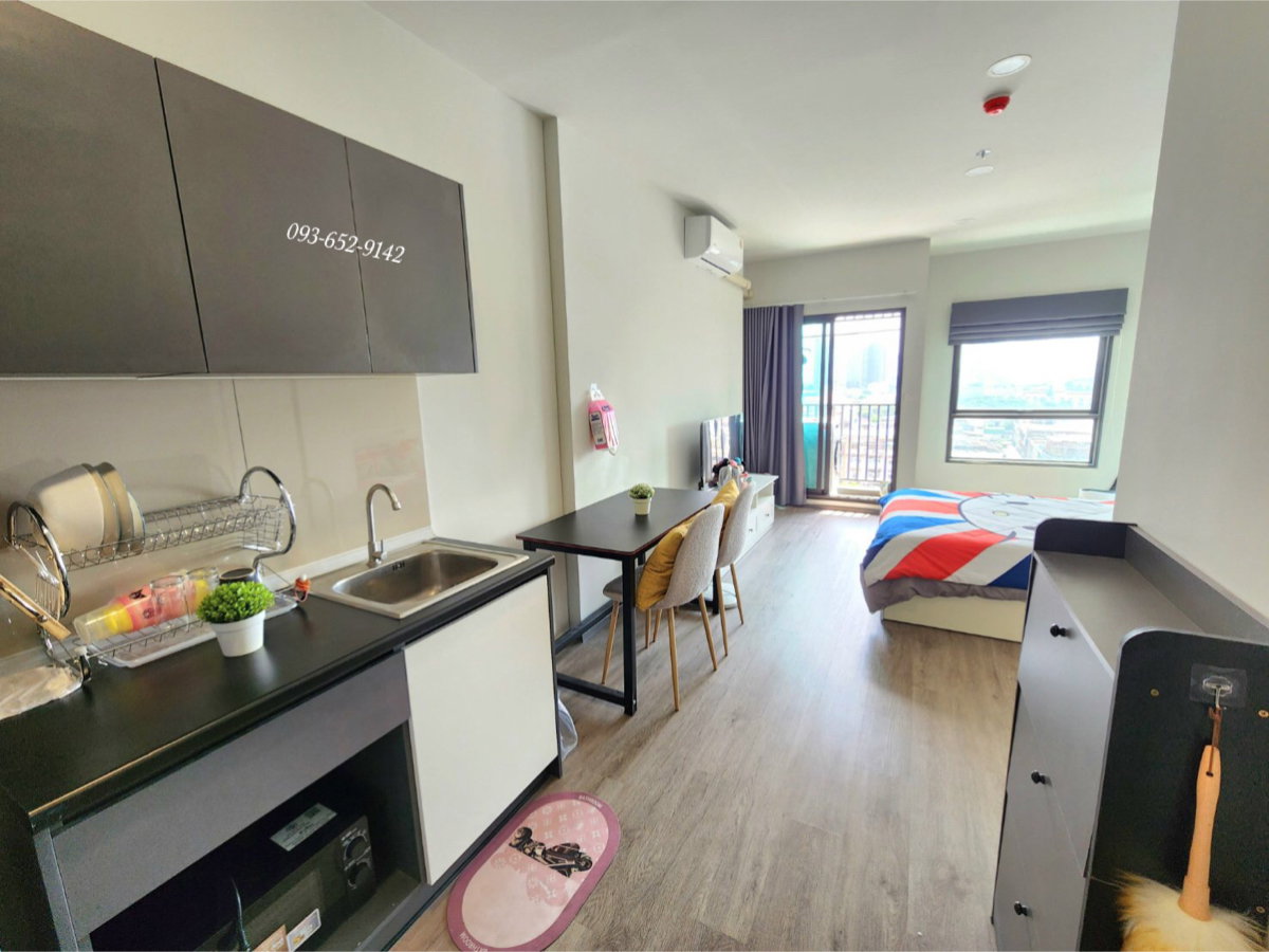 รูป 💥💥💥 ให้เช่าคอนโด Rich Point @ BTS วุฒากาศ (( 9999 ต่อเดือน / ห้องใหม่ แต่งสวยมาก  / ถูกสุดในโครงการ  )) ติด BTS วุฒากาศ - รูปที่ 10/13