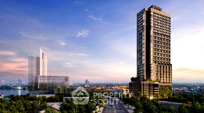 Condos for sale : 1-BR Condo at Na Reva Charoennakhon near BTS Pho Nimit (ID 2733653)