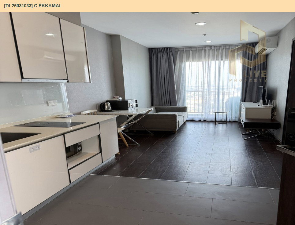 รูป DL26031033 ให้เช่าคอนโด ซี เอกมัย (C Ekkamai ) ใกล้ BTS เอกมัย พร้อมเข้าอยู่ โทรด่วน 0614453194 LineID @162cjixi - รูปที่ 5/7