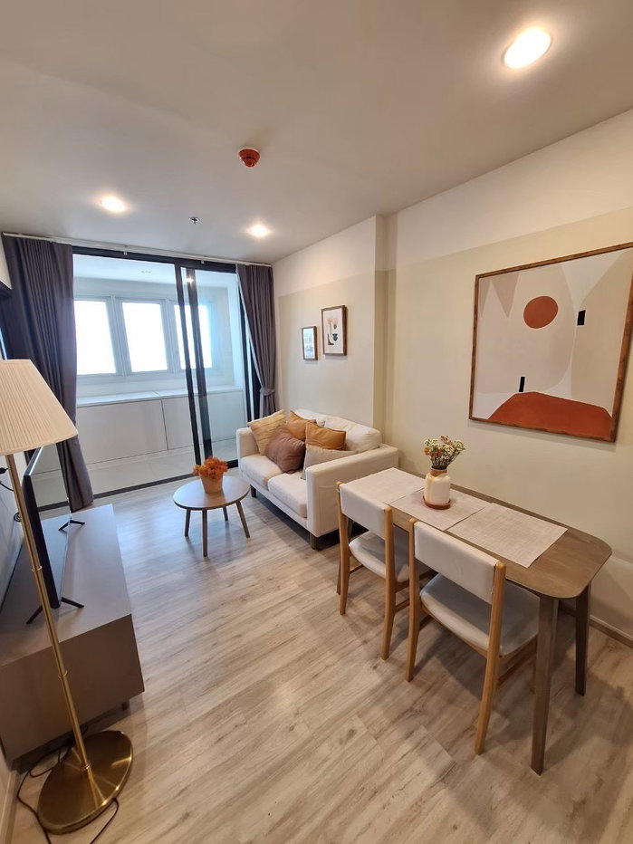 รูป For Rent 🚩 XT ห้วยขวาง - ห้อง 1 bed ขนาด 35 ตร.ม. 🎉Layout ห้องสวย  กั้นแยกเป็นสัดส่วน ⭐️ ราคาเช่า 20,000 บาท - รูปที่ 2/16