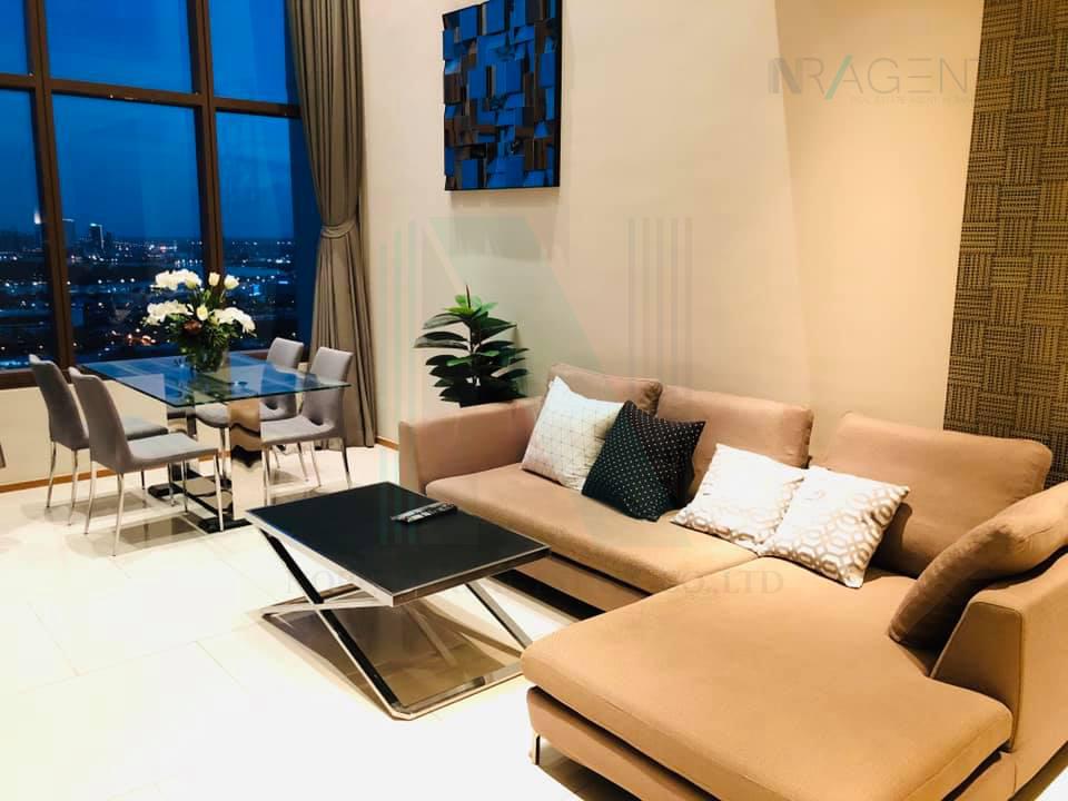 รูป 🚩 ให้เช่าคอนโด ดิ เอ็มโพริโอ เพลส อาคาร B ชั้น 34 Duplex ขนาด 83.00 ตรม ใกล้ เอ็มควอเทียร์ - รูปที่ 2/8