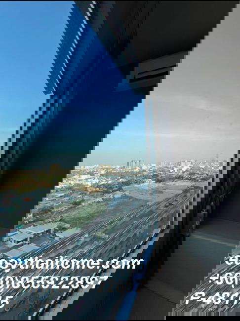 รูป P-48115 ให้เช่าคอนโด 2 ห้องนอน ติด MRT วงศ์สว่าง เพียง 110 เมตร ห้องใหญ่ วิวเมือง | Aspire Ratchada - Wongsawang  - รูปที่ 12/17