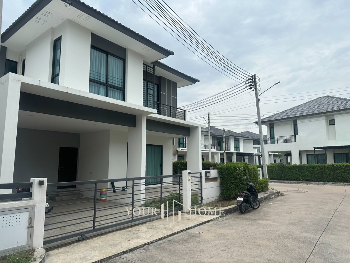 รูป 🔥𝟮𝟳,𝟬𝟬𝟬 🔥𝗧𝗵𝗲 𝗦𝗲𝗿𝗲𝗻𝗲 𝗖𝗵𝗼𝗻𝗯𝘂𝗿𝗶  ให้เช่าบ้านเดี่ยวหลังมุม ทำเลใจกลางเมือง  ใกล้เซนทรัลชลบุรี เพียง3กม.  - รูปที่ 1/22