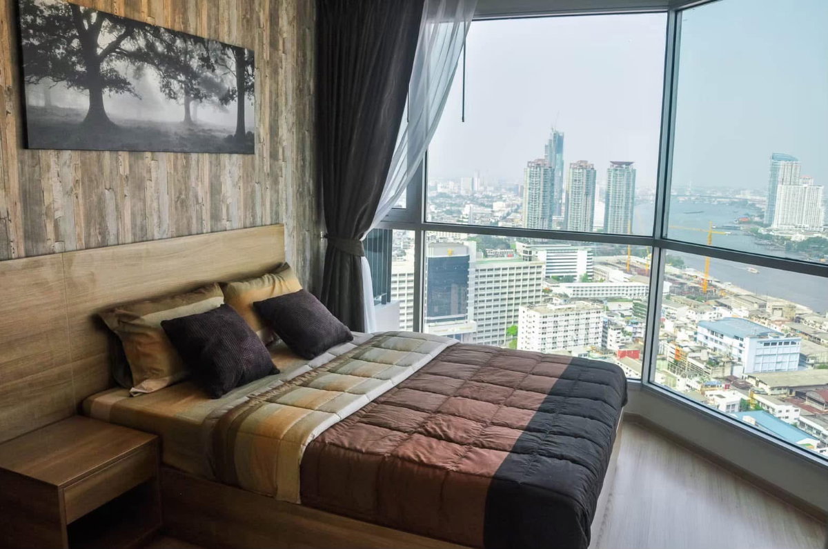 picture Rare Unit Alert! 180° Panoramic River View at Rhythm Sathorn – Only 1 per floor! - 2/12