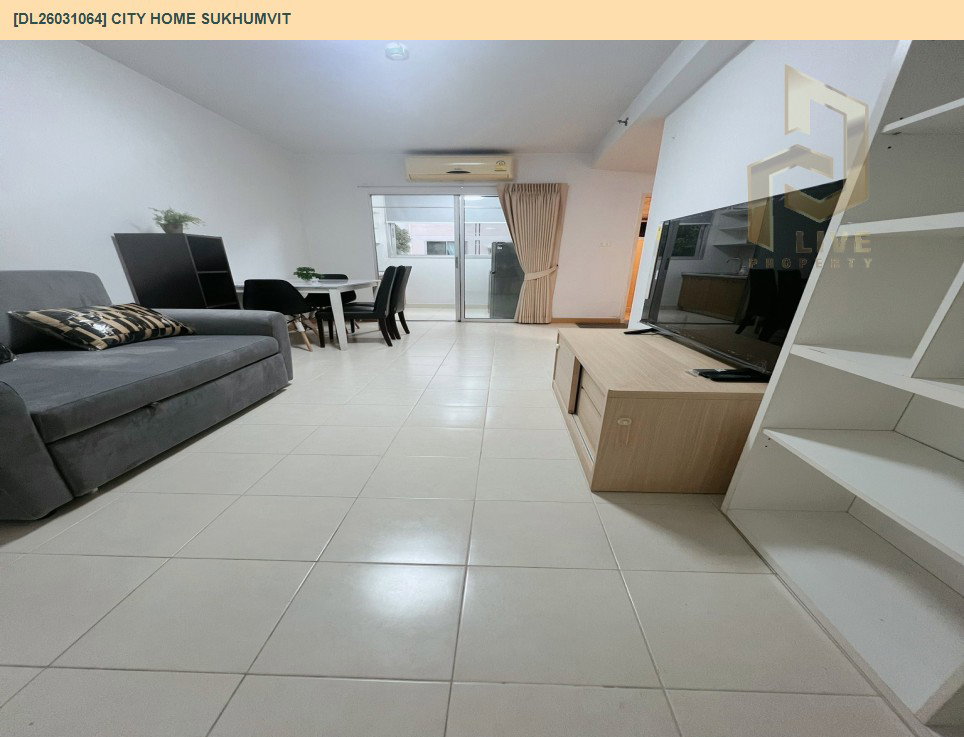 รูป DL26031064 ให้เช่าคอนโด ซิตี้ โฮม สุขุมวิท (City Home Sukhumvit) ใกล้ BTS อุดมสุข พร้อมเข้าอยู่ โทรด่วน 0800343450 LineID @655ebbvc - รูปที่ 3/6