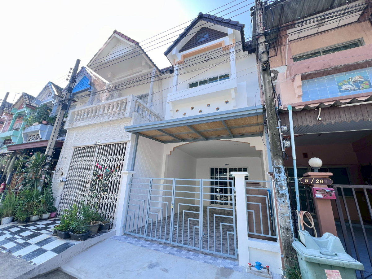 รูป ขายทาวน์เฮ้าส์2ชั้น รีโนเวทใหม่ ทำเลดี หมู่บ้านตะวันนา ซ.จตุโชติ12 ถ.สุขาภิบาล5 ออเงิน สายไหม ทางด่วนจตุโชติ ทางด่วนพิเศษฉลองรัช มอเตอร์เวย์ - รูปที่ 2/24