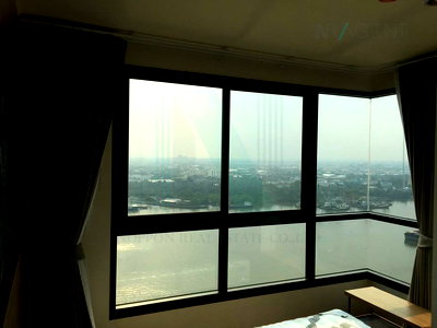 เช่าคอนโด สีลม สาธร : 📌 ให้เช่าคอนโด ยู ดีไลท์ เรสซิเดนซ์ ริเวอร์ฟรอนท์ พระราม 3 อาคาร 1 ชั้น 24 2 ห้องนอน ขนาด 55.00 ตรม ใกล้ Bangkok Square