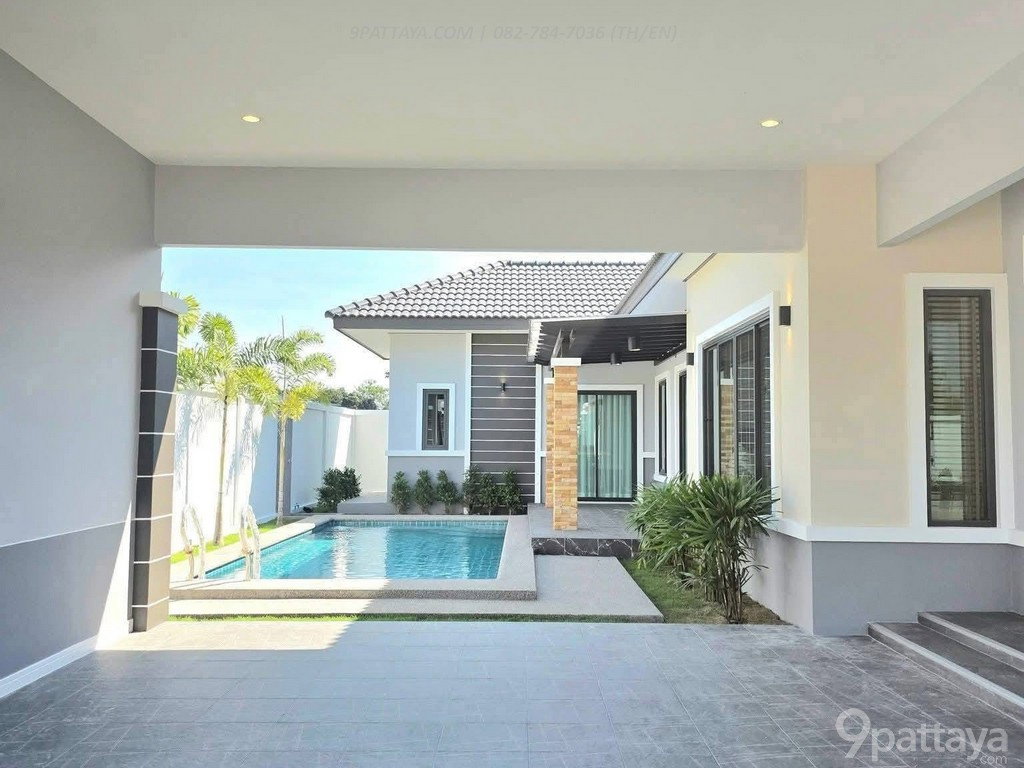 รูป ขายพูลวิลล่าสร้างใหม่ | ห้วยใหญ่ – พัทยา - รูปที่ 5/10