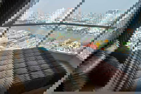 รูปภาพ SL158/Condo for rent RHYTHM SATHORN, special location room that is very hard to find. On one floor, there is only 1 room.