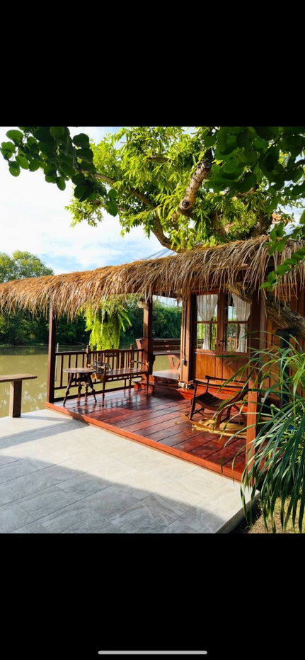 รูป วิลล่าริมน้ำสไตล์ไทยประยุกต์ – ใกล้ มศว. องครักษ์ รังสิต ใหญ่มากกว่า 600 กว่าตารางวา  - รูปที่ 35/59