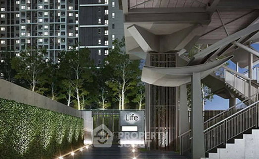 High-Floor 1-BR 36 Sqm Life Asoke Condo, 300m to ARL Makkasan (ID 2737512)