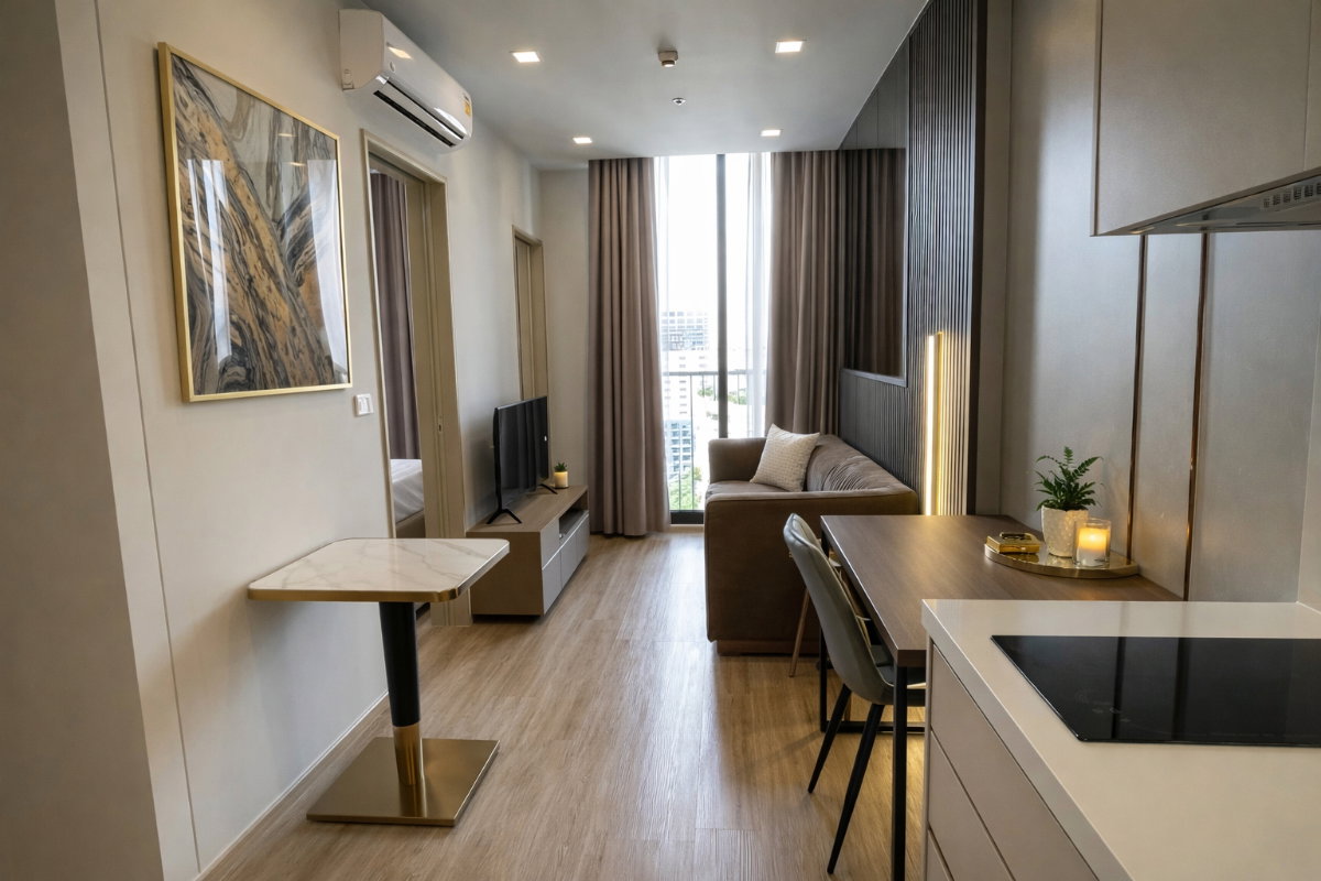 รูป 🍀🍀 Beautiful Room🌸 ให้เช่า📌 โนเบิล สเตท 39 (Line: @rent2022)BTS พร้อมพงษ์ พร้อมเข้าอยู่ 🔖A10930 - รูปที่ 5/12