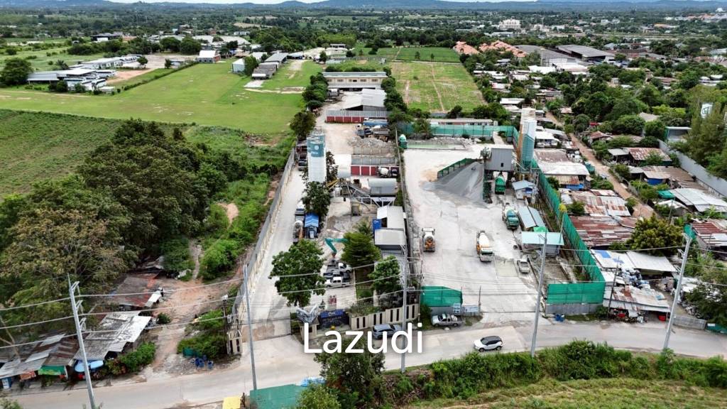 รูป ขายที่ดิน 6 ไร่ ทำเลดีเยี่ยม พร้อมโรงงานผสมคอนกรีต - รูปที่ 5/9