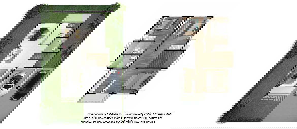 รูป ขาย บ้านหลังมุม Centro จตุโชติ-รามอินทรา พื้นที่กว้าง ต่อเติมได้ตามใจ! สนใจโทร 082-641-4199 - รูปที่ 3/13