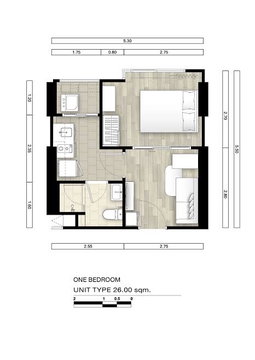 🚩ขายคอนโดพร้อมเฟอร์+เครื่องใช้ไฟฟ้า 🚩เดอ ลาพีส จรัญ 81 ห้อง 1 bed ชั้นสูง 🎉 ฟรีโอน 🎉