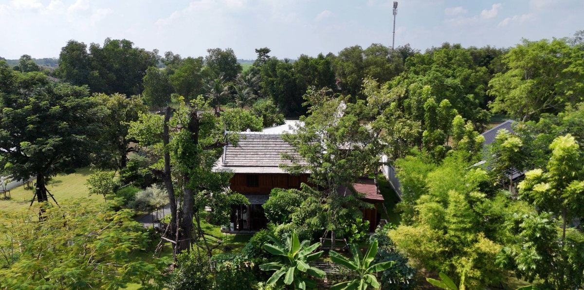 รูป วิลล่าริมน้ำสไตล์ไทยประยุกต์ – ใกล้ มศว. องครักษ์ รังสิต ใหญ่มากกว่า 600 กว่าตารางวา  - รูปที่ 48/59