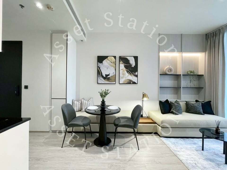 รูป 🌊ห้องโมเดิร์นวิวแม่น้ำ 💎พร้อมเช่า Chapter Charoennakhon Riverside ใกล้ BTS กรุงธนบุรี✨ - รูปที่ 10/13