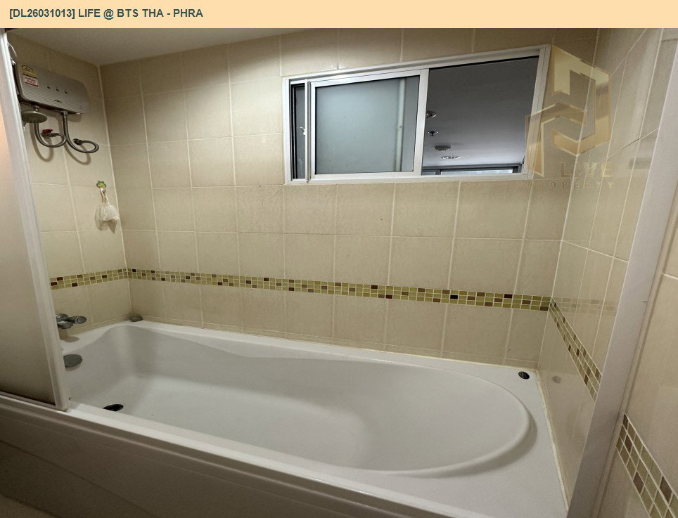 รูป DL26031013 ขายคอนโด ไลฟ์ แอท บีทีเอส ท่าพระ (Life @ BTS Tha - Phra) ใกล้ BTS ตลาดพลู พร้อมเข้าอยู่ โทรด่วน 0800343450 LineID @655ebbvc - รูปที่ 14/14