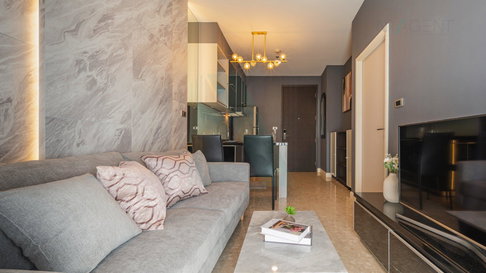 🔺 For rent condo THE CREST SUKHUMVIT 34 Building 1, Floor 9,1 bed room, Room size 35 sqm