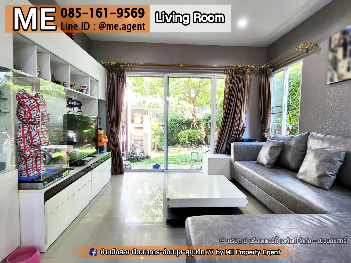 รูป ขายบ้านเดี่ยวหลังมุม ภัสสร เพรสทีจ พัฒนาการ 38 Built-in ครบพร้อมอยู่ ใกล้พระโขนง และ BTS อ่อนนุช โทร064-954-9619 (BH17-45) - รูปที่ 2/12