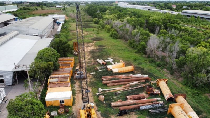 รูป 📢📢ให้เช่าที่ดินเปล่า ริมถนนบางบัวทอง-สุพรรณบุรี พื้นที่ 11 ไร่ 3 งาน 79 ตรว. 📍ต.ระหาร อ.บางบัวทอง จ.นนทบุรี - รูปที่ 11/14