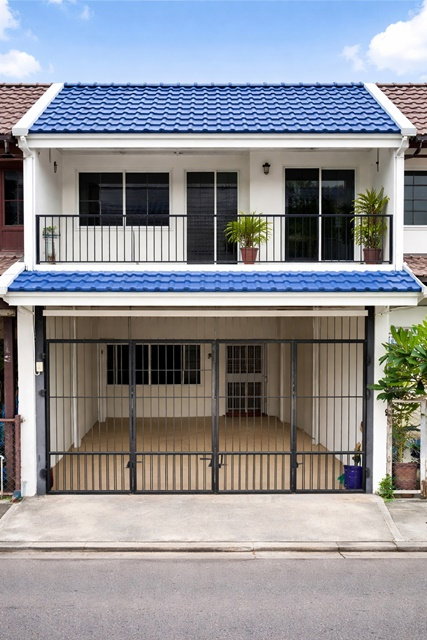 รูป ตลาดประชานิเวศน์ 900 ม. ศูนย์ราชการนนทบุรี 2.14กม ท่าทราย ทาวน์เฮ้าส์ 2 ชั้น 2 นอน 2 น้ำ 22 ตร.ว.ทำเลงามวงศ์วาน - รูปที่ 5/8