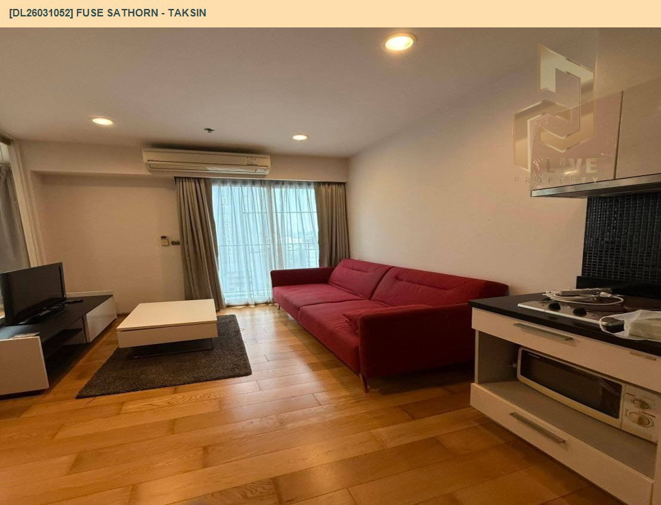 รูป DL26031052 ให้เช่าคอนโด ฟิวส์ สาทร - ตากสิน (Fuse Sathorn - Taksin) ใกล้ BTS วงเวียนใหญ่ พร้อมเข้าอยู่ โทรด่วน 0614453194 LineID @162cjixi - รูปที่ 3/8
