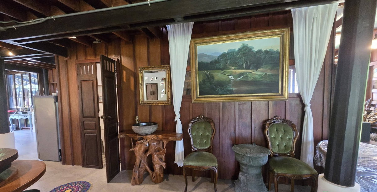 รูป วิลล่าริมน้ำสไตล์ไทยประยุกต์ – ใกล้ มศว. องครักษ์ รังสิต ใหญ่มากกว่า 600 กว่าตารางวา  - รูปที่ 13/59