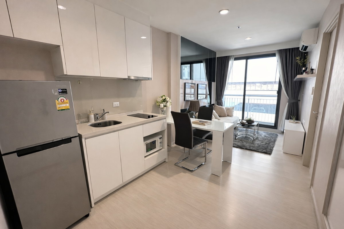 รูป 🍀🍀 Cozy room🍀 ให้เช่า📌 ริทึ่ม สุขุมวิท 42(Line: @rent2022)BTS เอกมัยพร้อมเข้าอยู่ 🔖A10768 - รูปที่ 5/11