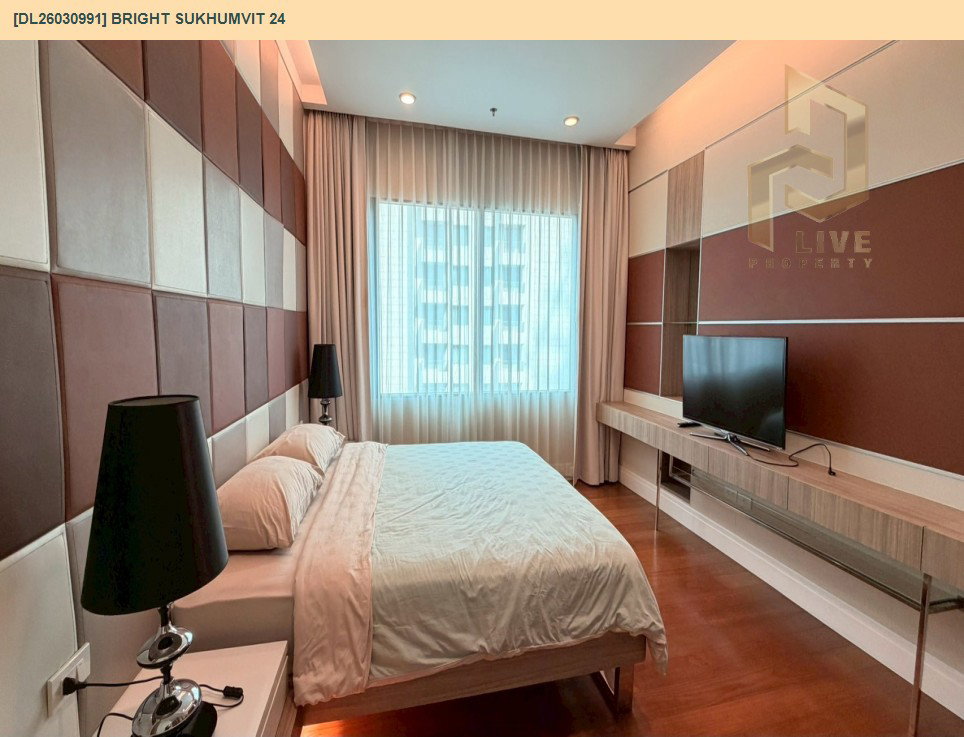 รูป DL26030991 ให้เช่าคอนโด ไบร์ท สุขุมวิท 24 (Bright Sukhumvit 24) ใกล้ BTS พร้อมพงษ์ พร้อมเข้าอยู่ โทรด่วน 0653619502 LineID @897iyzll - รูปที่ 2/19