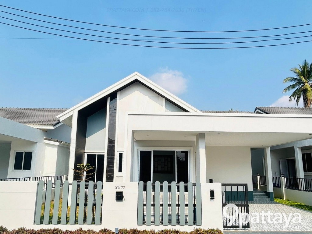 รูป ให้เช่า | บ้าน 3 ห้องนอน โป่ง – มาบประชัน พร้อมเข้าอยู่ - รูปที่ 1/9