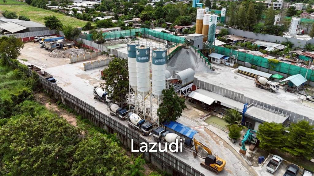 รูป ขายที่ดิน 6 ไร่ ทำเลดีเยี่ยม พร้อมโรงงานผสมคอนกรีต - รูปที่ 9/9