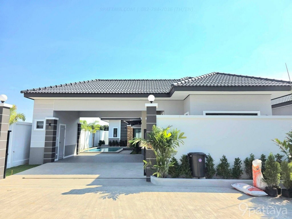 รูป ขายพูลวิลล่าสร้างใหม่ | ห้วยใหญ่ – พัทยา - รูปที่ 2/10