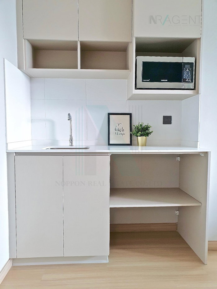 รูป 🚩 ขายคอนโด ลุมพินี สวีท เพชรบุรี-มักกะสัน อาคาร 1 ชั้น 34 1 ห้องนอน ขนาด 27.00 ตรม ใกล้ ตลาดธนภูมิ - รูปที่ 6/8