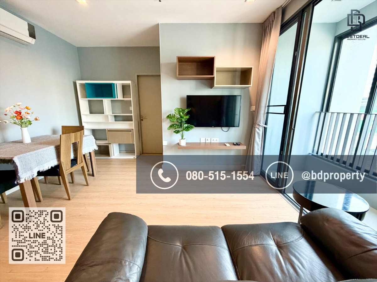 รูป Bestdeal ให้เช่า ขนาด 2 ห้องนอน 45 sqm.เฟอร์นิเจอร์และเครื่องใช้ไฟฟ้าครบ  23,000 บาท/เดือน “IDEO MOBI RAMA 9” ใกล้MRTและเซ็นทรัลพระราม 9  - รูปที่ 14/18