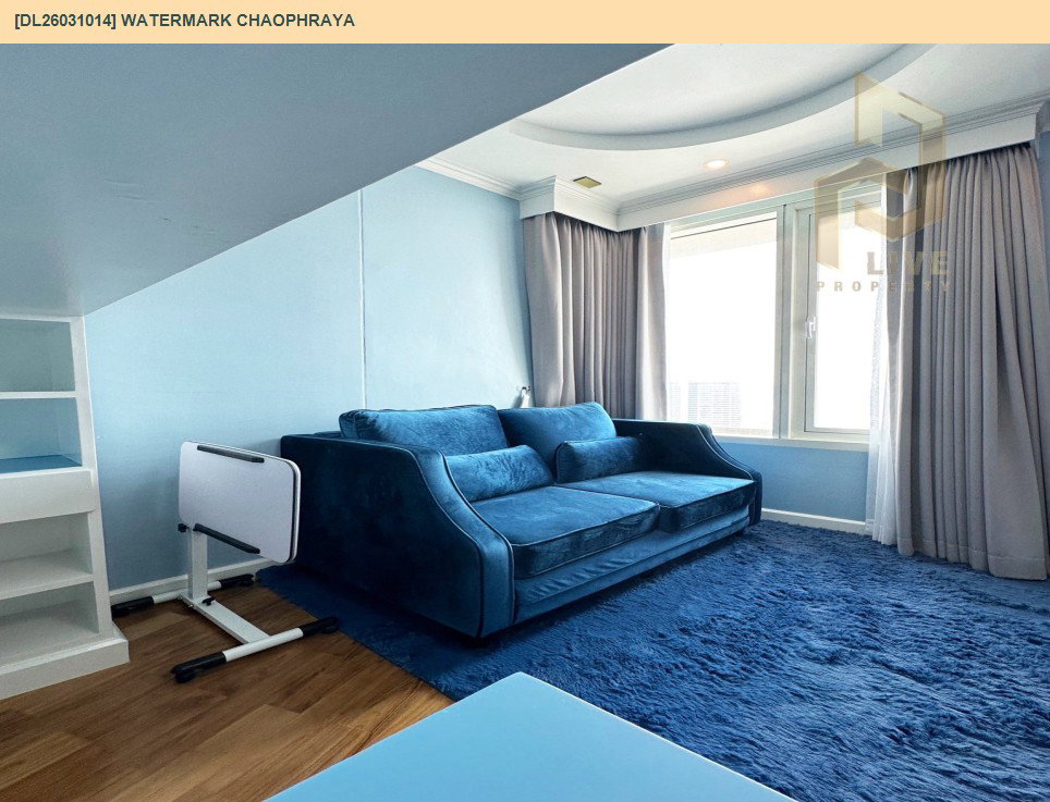 รูป DL26031014 ขายคอนโด วอร์เตอร์มาร์ค เจ้าพระยา (Watermark Chaophraya) ใกล้ BTS กรุงธนบุรี พร้อมเข้าอยู่ โทรด่วน 0653619502 LineID @897iyzll - รูปที่ 25/40