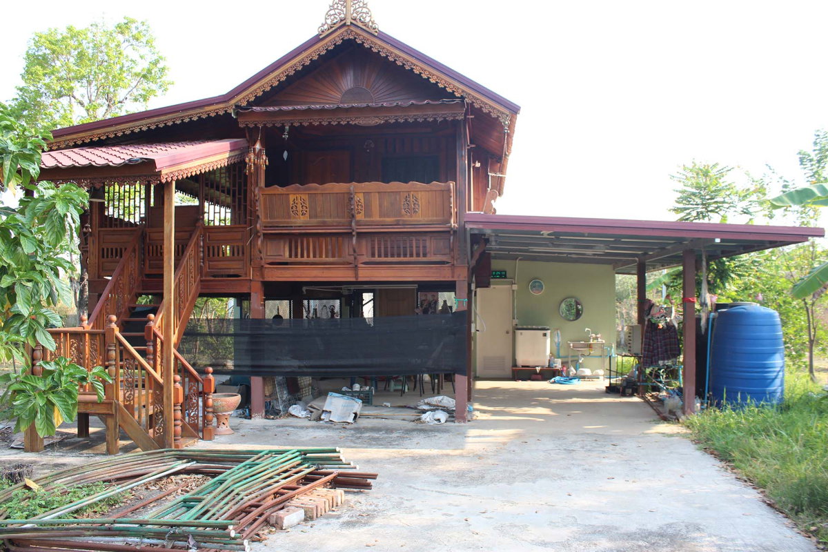 รูป ขายบ้านเรือนไทยเนื้อที่ 2 ไร่ในจังหวัดขอนแก่น - รูปที่ 10/12