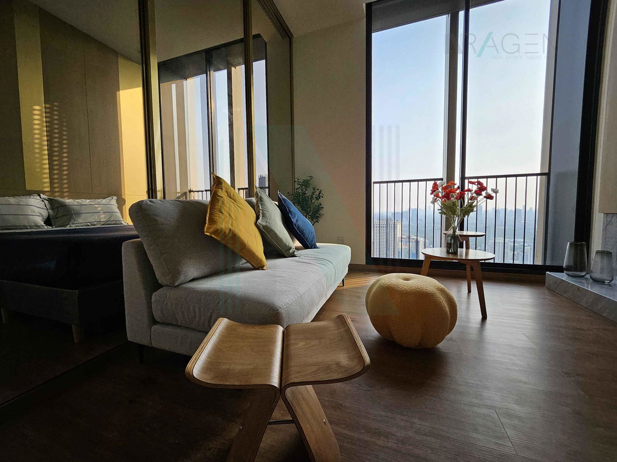 รูป ให้เช่าคอนโด โนเบิล บีไนน์ทีน อาคาร A ชั้น 38 1 ห้องนอน ขนาด 45.00 ตรม ใกล้ โรงเรียนวัฒนาวิทยาลัย - รูปที่ 3/8
