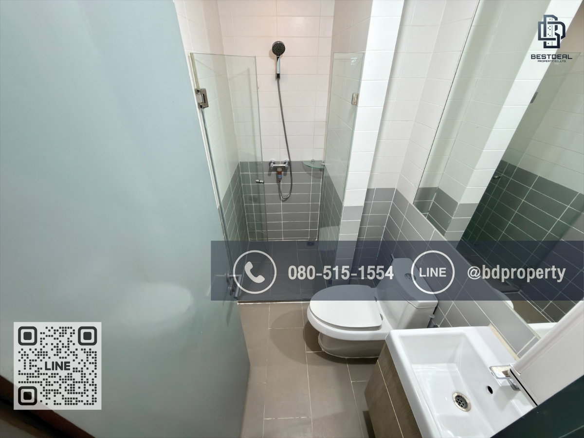 รูป Bestdeal ให้ด่วน!!! Duplex 1 Bed ราคา 24,000 บาท/เดือน  เฟอร์นิเจอร์และเครื่องใช้ไฟฟ้าครบ ใกล้MRTและเซ็นทรัลพระราม 9 เพียง 80 ม. - รูปที่ 13/15