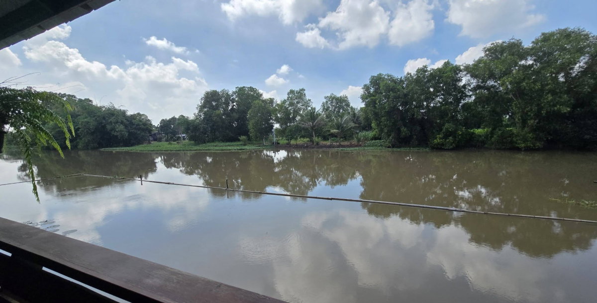 รูป วิลล่าริมน้ำสไตล์ไทยประยุกต์ – ใกล้ มศว. องครักษ์ รังสิต ใหญ่มากกว่า 600 กว่าตารางวา  - รูปที่ 58/59