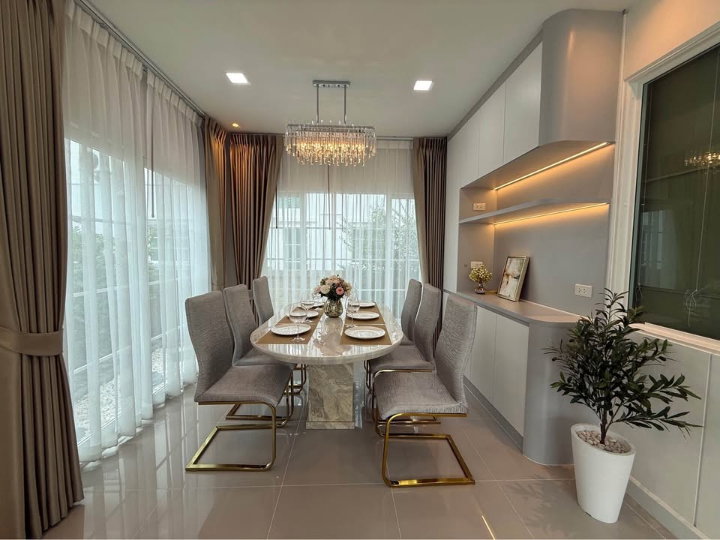 รูป บ้านแฝดให้เช่าใกล้รถไฟฟ้า Golden Neo Sukhumvit Lasalle, - รูปที่ 2/15