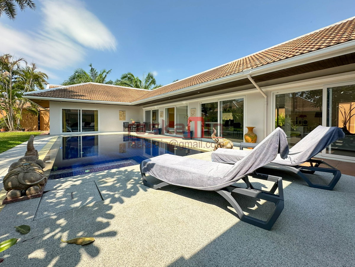 รูป พูลวิลล่าให้เช่า พัทยา | Sedona Villas 1 | 3 ห้องนอน ใกล้มาบประชัน - รูปที่ 4/61